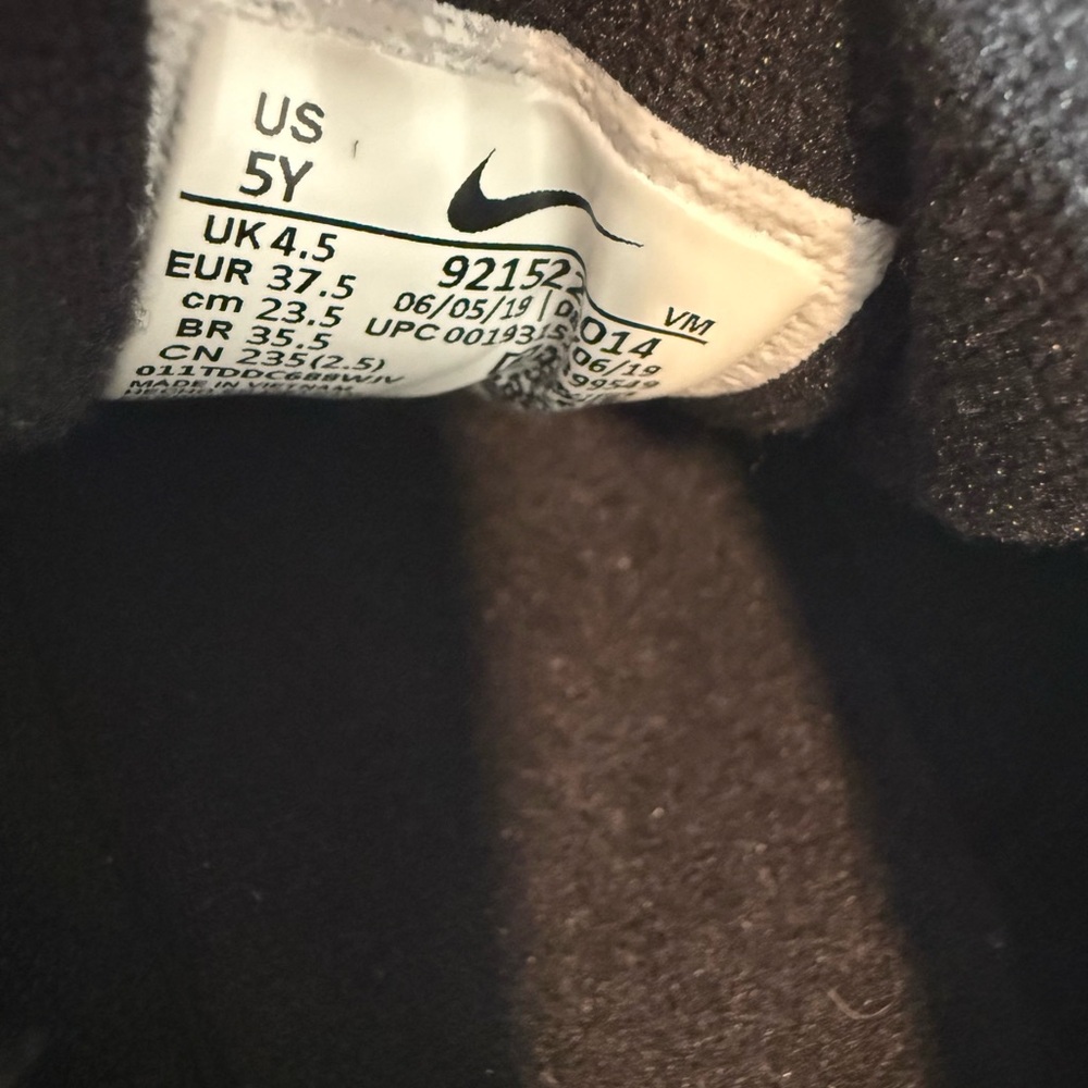 Nike Air Max 97 Black and Gold Shoes - Picture 5 of 6